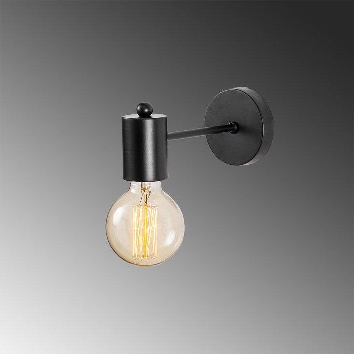 Opviq Hexa - 6951 Lámpara de pared negra